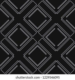 Vintage Art Deco Seamless Pattern. Geometric decorative texture