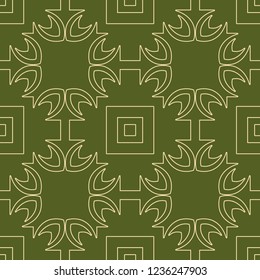 Vintage Art Deco Seamless Pattern. Geometric decorative texture.