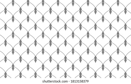 Vintage Art Deco Seamless Pattern. Vector geometric pattern design. Arabic ornament style. Mosque decoration element. Vector Illustration