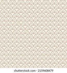 Vintage Art Deco Seamless Pattern. Geometric decorative texture, vector illustration