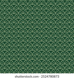 Vintage Art Deco padrão sem emenda. Textura decorativa geométrica, ilustração vetorial