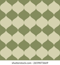 Patrón inconsútil del art déco de Antiguas. Decorativo geométrico con Elementos abstractos. Fondo retro. Fondo verde. Fondo de pantalla	