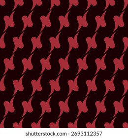 Vintage Art Deco Seamless Pattern. Geometric decorative with red elements. Retro background. Wallpaper. Paper, print, textile