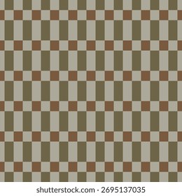 Patrón inconsútil del art déco de Antiguas. Decorativo geométrico con Elementos abstractos. Fondo retro. Fondo beige, marrón y verde. Lujo. Papel de impresión, Fondo de pantalla
