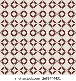 Patrón inconsútil del art déco de Antiguas. Decorativo geométrico con Elementos abstractos. Fondo retro. Fondo marrón y beige