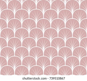 Vintage Art Deco Seamless Pattern. Geometric victorian texture. Retro background.