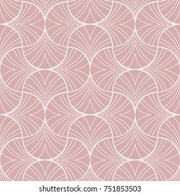 Vintage Art Deco Seamless Pattern. Geometric decorative texture. Retro background.