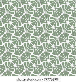 Vintage Art Deco Seamless Pattern. Geometric decorative texture. Vector floral background.