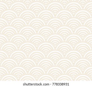 Vintage Art Deco Seamless Pattern. Geometric decorative texture. 