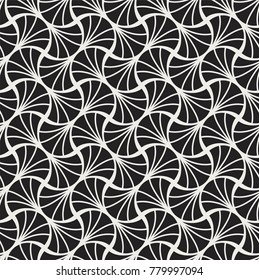 Vintage Art Deco Seamless Pattern. Geometric decorative texture. Vector floral background.