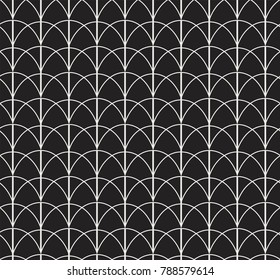 Vintage Art Deco Seamless Pattern. Geometric decorative texture. Vector floral background.