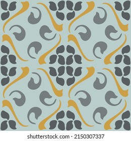 Vintage Art Nouveau Vektor-Muster