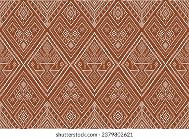 Vintage art pattern detail local Thai North-East . old fashion. fabric silk , backgrounds, textures, square, geometry, lines, graphic, element, elegant, decorative, decor, beauty, backgrounds, luxury.