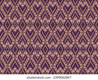 Vintage art pattern detail local Thai North-East old fashion. fabric silk , backgrounds, textures, square, geometry, lines, graphic, element, elegant, decorative, decor, beauty, backgrounds, luxury.