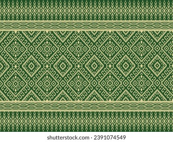 Vintage art pattern detail local Thai North-East old fashion. fabric silk , backgrounds, textures, square, geometry, lines, graphic, element, elegant, decorative, decor, beauty, backgrounds, luxury.