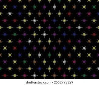Vintage art pattern detail local Thai North-East old fashion. fabric silk , backgrounds, textures, square, geometry, lines, graphic, element, spots, decorative, decor, beauty, backgrounds, luxury.