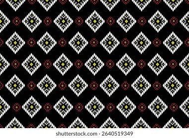 Vintage art pattern local Thai North high land old fashion. Thai art, textures, square, lines, graphic, element, elegant, decorative, decor, luxury, mandala, batik, old, art work.