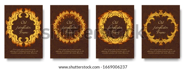 Vintage art traditional, Islam, arabic, indian, ottoman\
motifs, elements. Vector decorative retro greeting card or\
invitation design. Set of old middle ages flyer pages ornament\
illustration concept. 