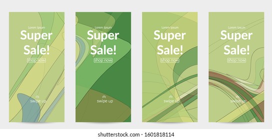 Vintage art with transparent overlapping shapes creating vector mixture of acrylic paint or watercolor random splashes. Retro design for wedding invitation. Valentine’s day card. Abstract wallpaper.