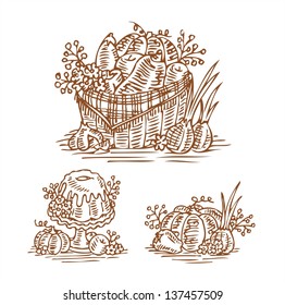 Vintage Autumn Harvest