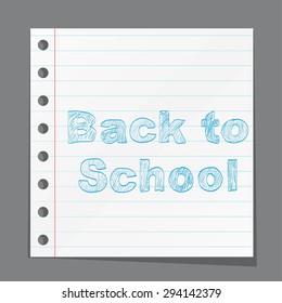 Vintage Back to School Design