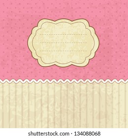 Vector Background Shabby Chic Style Stock Vector (Royalty Free) 101871691