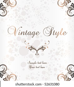 vintage background