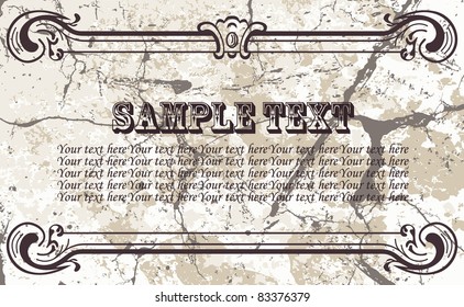 Vintage background