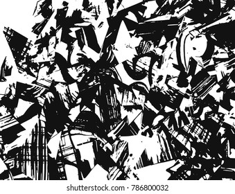 Vintage background. Abstract background with triangles.