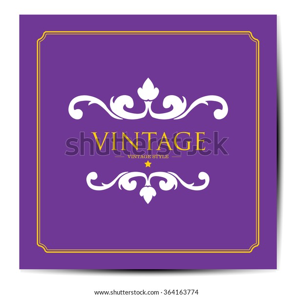 Vintage background, antique, victorian ornament,\
frame, card, ornate cover page, label; floral luxury ornamental\
pattern template for\
design