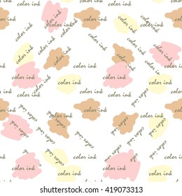 Vintage background with blots and spots