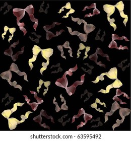 Vintage background. Bow. eps10