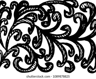 Vintage background. Brush stroke pattern. Watercolor.