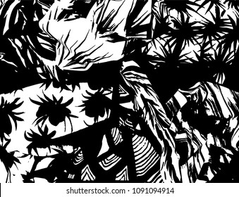 Vintage background. Brush stroke pattern. Watercolor.