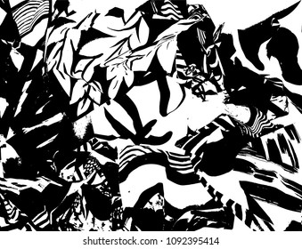 Vintage background. Brush stroke pattern. Watercolor.