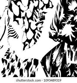 Vintage background. Brush stroke pattern. Watercolor.