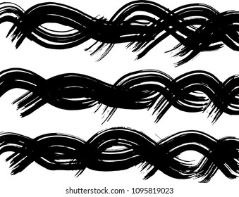 Vintage background. Brush stroke pattern. Watercolor.