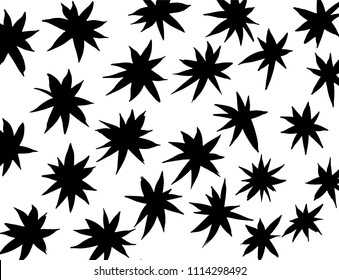 Vintage background. Brush stroke pattern. Vector.