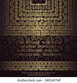 Vintage background. Can be used as a card
