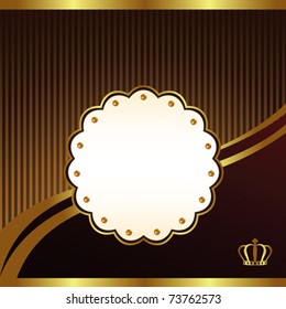 vintage background card