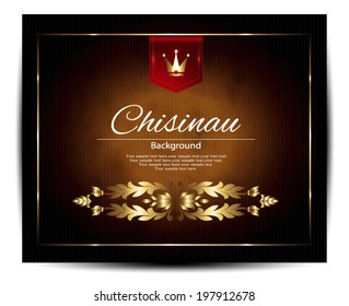 vintage background, Chisinau