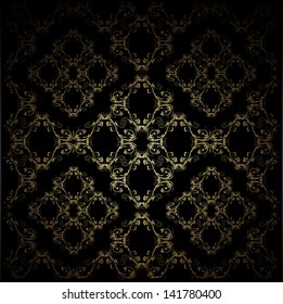 Vintage background with classy pattern