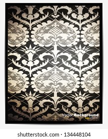 vintage background with classy patterns