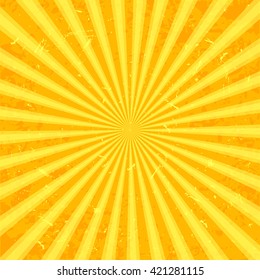 Vintage background. color rays