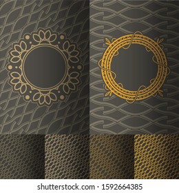 Vintage Background Cover - vector Illustration