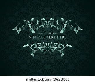 Fondo de la cosecha con patrón de damasco