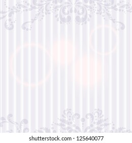 Vintage background with decorative borders. Vector