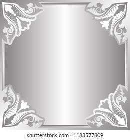 vintage background with decorative corners