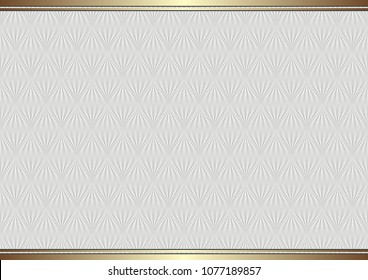 vintage background with decorative pattern golden border
