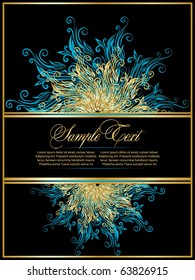 vintage background for design